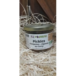 Pickles courgettes - oignons curry (220g)