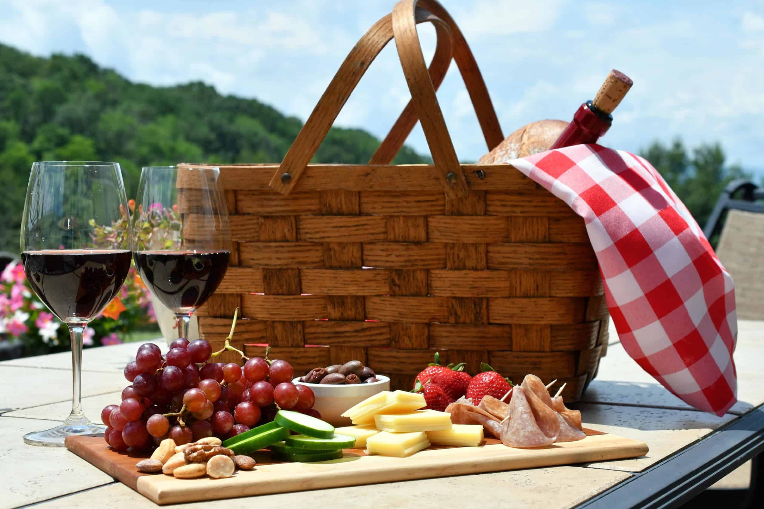 Panier gourmand Lyon et beaujolais bio